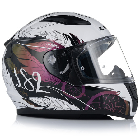 KASK MOTOCYKLOWY LS2 FF353 RAPID II BOHO DAMSKI SYSTEM PINLOCK ECER 22.06