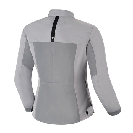 KURTKA MOTOCYKLOWA | SHIMA OPENAIR LADY GREY | DAMSKA LETNIA MESH + GRATIS