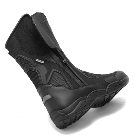 BUTY MOTOCYKLOWE | REBELHORN RANGE BLACK | TURYSTYCZNE WENTYLOWANE + GRATISY