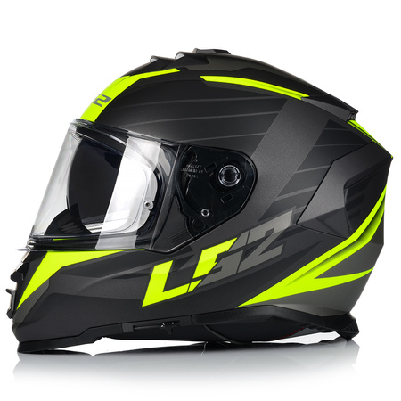KASK MOTOCYKLOWY LS2 FF800 STORM II NERVE + PINLOCK + BLENDA ECER 22.06