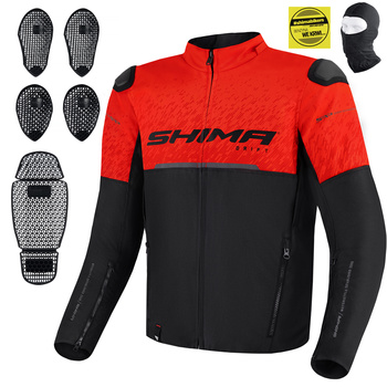 KURTKA MOTOCYKLOWA | SHIMA DRIFT | LETNIA TEKSTYLNA OCHRANIACZE + GRATIS