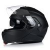 KASK MOTOCYKLOWY | HJC C91 MATT BLACK | SZCZĘKOWY SYSTEM PINLOCK + BLENDA