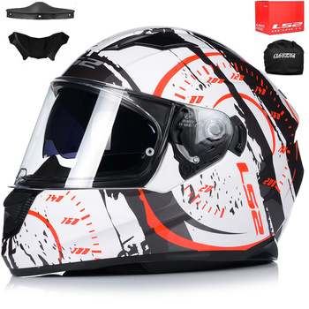 KASK MOTOCYKLOWY INTEGRALNY LS2 FF320 EVO TACHO + BLENDA