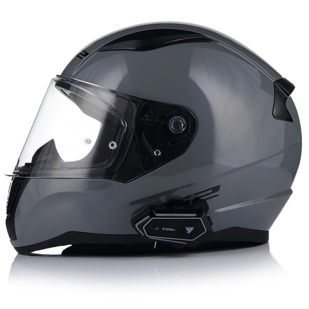KASK MOTOCYKLOWY LS2 FF353 RAPID II NARDO GREY + INTERKOM 1ST BLUETOOTH