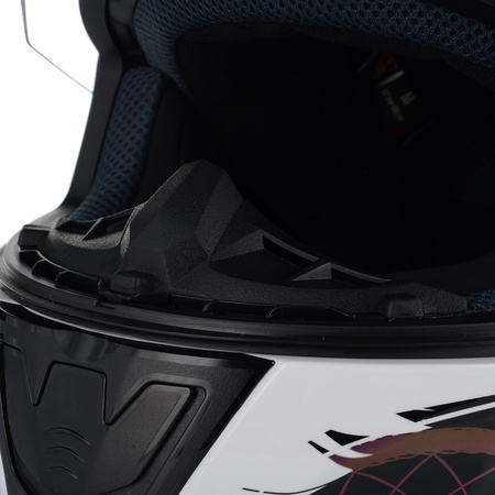 KASK MOTOCYKLOWY LS2 FF353 RAPID II BOHO DAMSKI SYSTEM PINLOCK ECER 22.06