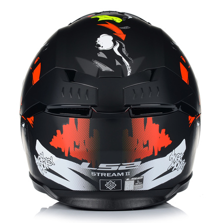 KASK MOTOCYKLOWY LS2 FF808 STREAM II MONKEY BLENDA + MOCNO CIEMNA SZYBA