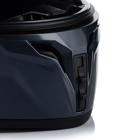 Kask motocyklowy VITO MARELLI Metal Grey – integralny, przygotowany pod Pinlock