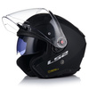 OTWARTY KASK MOTOCYKLOWY LS2 OF603 CZARNY MATT + PINLOCK ANTYPARA + BLENDA