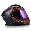 KASK MOTOCYKLOWY | VITO PRESTO MONSTER | INTEGRALNY + TĘCZOWA SZYBA + BLENDA