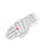 RĘKAWICE MOTOCYKLOWE | SHIMA STR-2 VENTED BLACK | SKÓRZANE SPORTOWO-MIEJSKIE