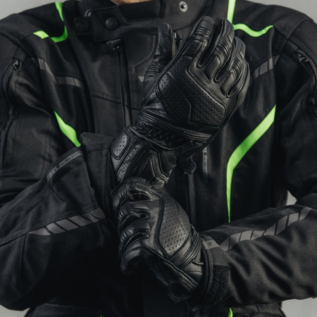 RĘKAWICE MOTOCYKLOWE | REBELHORN HIKE II| DAMSKIE TURYSTYCZNE SKÓRA + GRATISY