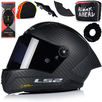KASK MOTOCYKLOWY LS2 FF805 THUNDER MOTO GP PRO FIM + PINLOCK + 2xSZYBA