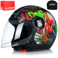 OTWARTY KASK MOTOCYKLOWY LS2 OF562 SKUTER CHOPPER