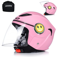 KASK MOTOCYKLOWY OTWARTY DLA DZIECI LS2 OF602 FUNNY NA SKUTER MOTOR ECE22-05