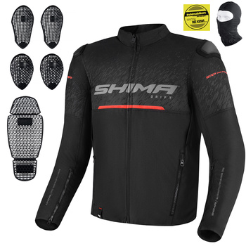 KURTKA MOTOCYKLOWA | SHIMA DRIFT | LETNIA TEKSTYLNA OCHRANIACZE + GRATIS