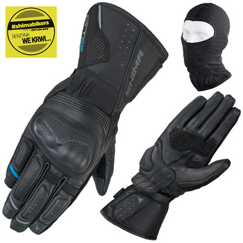 RĘKAWICE MOTOCYKLOWE | SHIMA GT-2 LADY WP | DAMSKIE WODOODPORNE + GRATIS