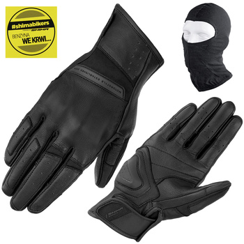 RĘKAWICE MOTOCYKLOWE | SHIMA MONACO DAMSKIE | KLASYCZNE SKÓRZANE + GRATIS