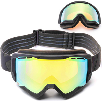 GOGLE NARCIARSKIE IMX SNOWBOARDOWE PODWÓJNA SZYBA 