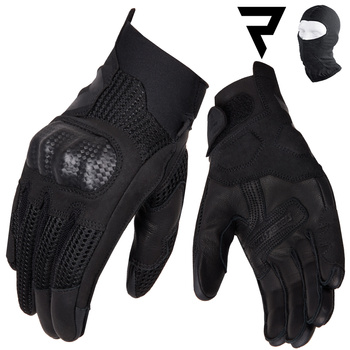 RĘKAWICE MOTOCYKLOWE | REBELHORN GAP III| MĘSKIE KRÓTKIE MIEJSKIE + GRATIS