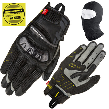 RĘKAWICE MOTOCYKLOWE | SHIMA X-BREEZE 2 | DAMSKIE KRÓTKIE MIEJSKIE + GRATIS