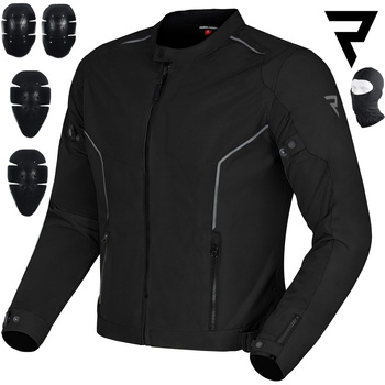 KURTKA MOTOCYKLOWA | REBELHORN WAVE CE | TEKSTYLNA LETNIA MĘSKA + GRATISY