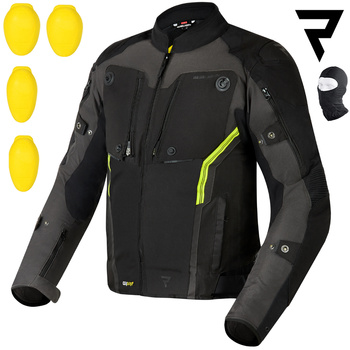 KURTKA MOTOCYKLOWA | REBELHORN BORG | MIEJSKA MĘSKA TEKSTYLNA + GRATISY