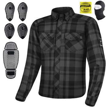 KOSZULA MOTOCYKLOWA | SHIMA RENEGADE 2 | MĘSKA KURTKA OCHRANIACZE + GRATIS