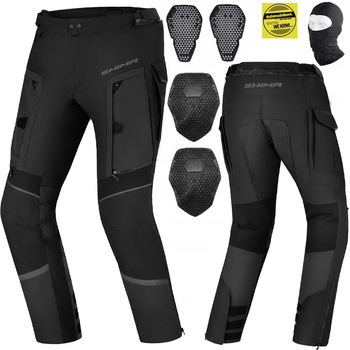 SPODNIE MOTOCYKLOWE | SHIMA HERO 2.0 | MĘSKIE WODOODPORNE + OCHRANIACZE CE