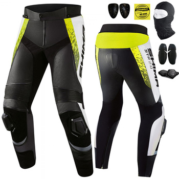 STR 2.0 PANT FSPODNIE MOTOCYKLOWE | SHIMA STR 2.0 | MĘSKIE SKÓRZANE SPORTOWE + GRATIS