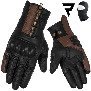 RĘKAWICE MOTOCYKLOWE | REBELHORN HUNTER | MĘSKIE KRÓTKIE MIEJSKIE + GRATISY