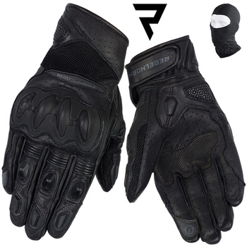 RĘKAWICE MOTOCYKLOWE | REBELHORN FLUX II | DAMSKIE KRÓTKIE MIEJSKIE + GRATISY