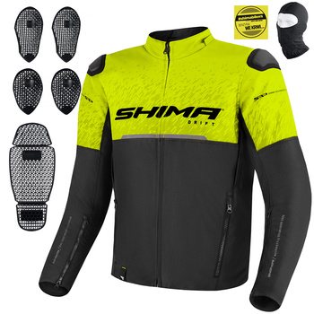 KURTKA MOTOCYKLOWA | SHIMA DRIFT | LETNIA TEKSTYLNA OCHRANIACZE + GRATIS