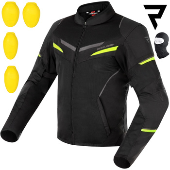 KURTKA MOTOCYKLOWA | REBELHORN FLUX | MIEJSKA WODOODPORNA + OCHRANIACZE
