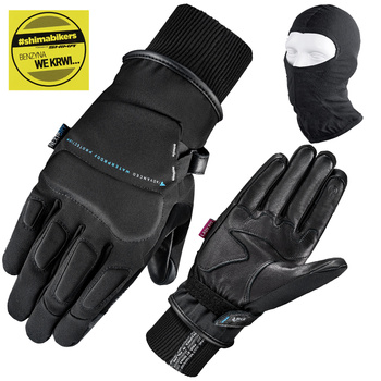 RĘKAWICE MOTOCYKLOWE | SHIMA OSLO WP DAMSKIE | KRÓTKIE WODOODPORNE + GRATIS 