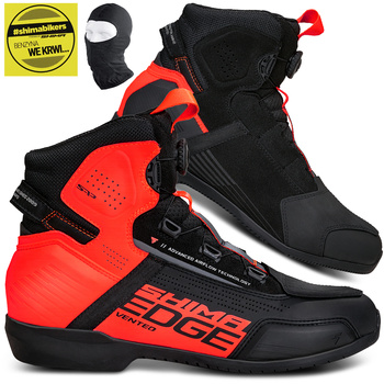 BUTY MOTOCYKLOWE | SHIMA EDGE VENT | KRÓTKIE MĘSKIE WENTYLOWANE + GRATISY