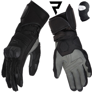 RĘKAWICE MOTOCYKLOWE | REBELHORN FIGHTER | MĘSKIE DŁUGIE SPORTOWE + GRATISY