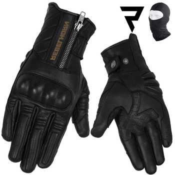 RĘKAWICE MOTOCYKLOWE | REBELHORN HUNTER | MĘSKIE KRÓTKIE MIEJSKIE + GRATISY