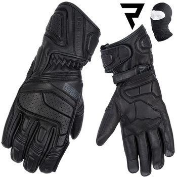 RĘKAWICE MOTOCYKLOWE | REBELHORN HIKE II| DAMSKIE TURYSTYCZNE SKÓRA + GRATISY