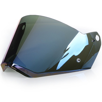 SZYBA KASKU MX436 LUSTRZANKA NIEBIESKA NA PINLOCK