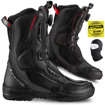 BUTY MOTOCYKLOWE | SHIMA STRATO LADY | DŁUGIE DAMSKIE WENTYLOWANE + GRATISY