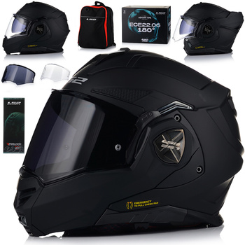 KASK MOTOCYKLOWY | LS2 FF901 ADVANT X 180 | SZCZĘKOWY + PINLOCK + PLECAK