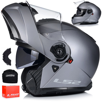 KASK MOTOCYKLOWY | LS2 FF908 STROBE II | SZCZĘKOWY SYSTEM PINLOCK + BLENDA